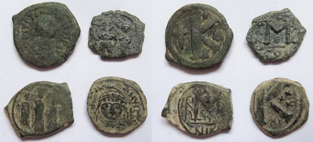 lot 4 byzantinische münzen 1