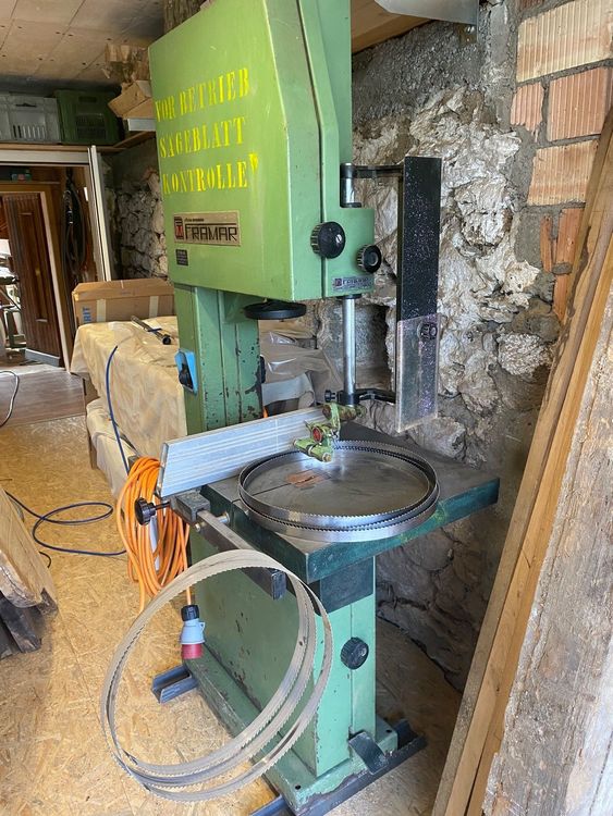 bandsäge auf rollen