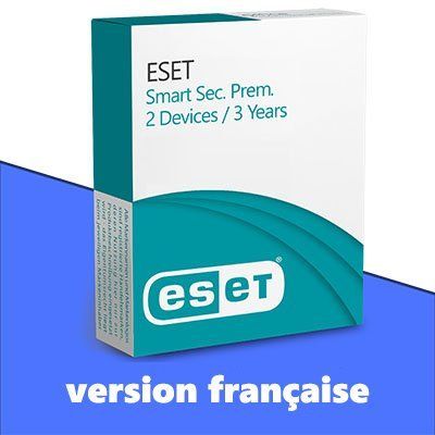 ESET Smart Security Premium 2 appareils 3 an - FR 1
