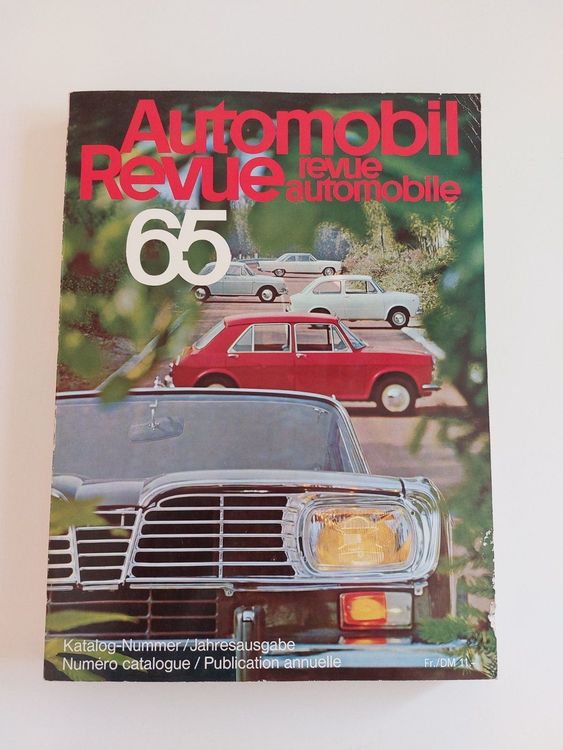 AUTOMOBIL Revue Katalog 1965 (Mercedes, BMW, VW Oldtimer) Kaufen auf Ricardo