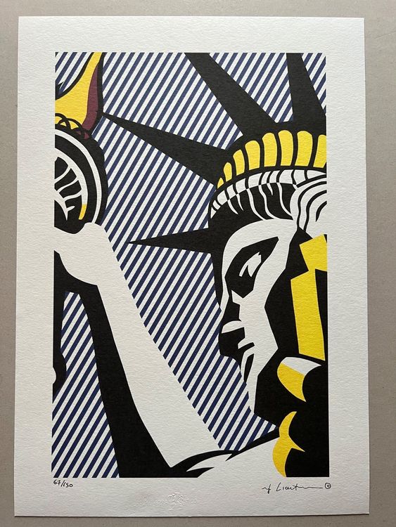 Roy Lichtenstein « I Love Liberty » 67/150 1