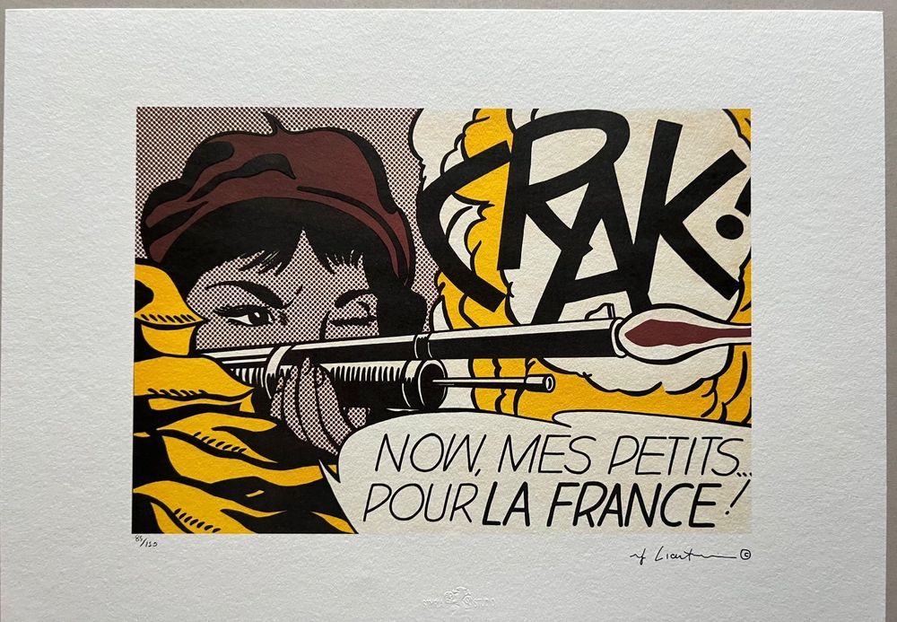 Roy Lichtenstein « Crack » 85/150 1
