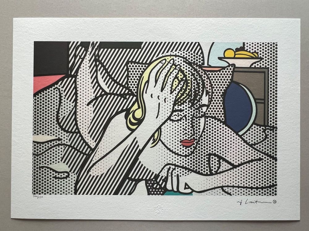 Roy Lichtenstein « Thinking Nude » 100/150 1