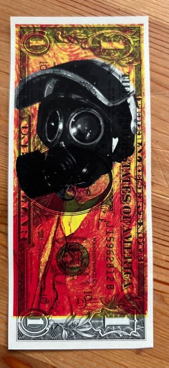DEATH NYC « Van Gogh & Vuitton Maske auf Dollar Selten » 1
