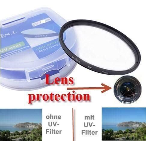lens UV Filter 49mm CANON NIKON SIGMA 1