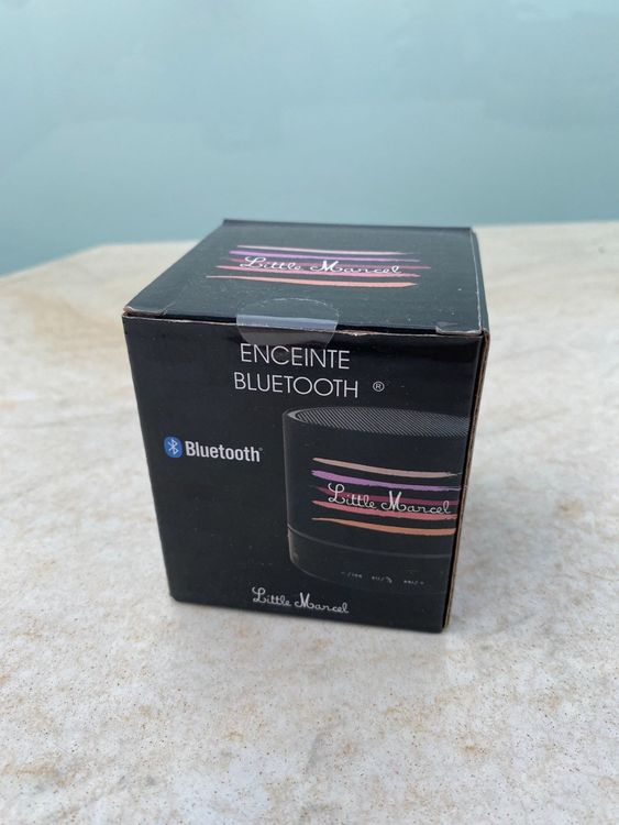 Enceinte bluetooth little marcel как настроить