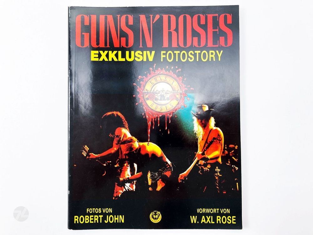 Guns n' Roses Fotostory 1990s W. Axl Rose Picture Book 1