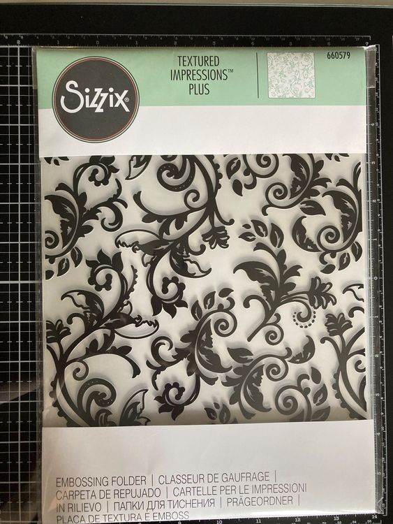 Grosses Embossing Folder Sizzix neu Kaufen auf Ricardo