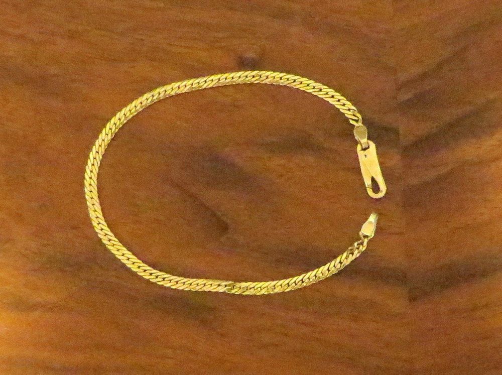 18 Karat Gold Armband, Armkette Kaufen auf Ricardo