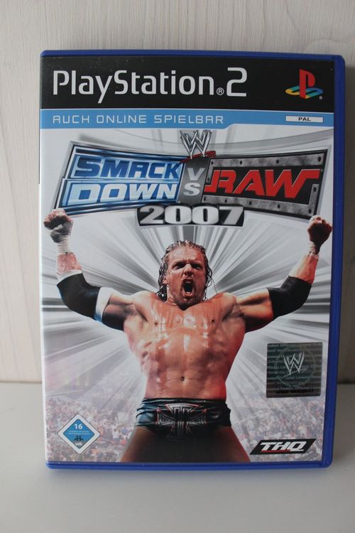 WWE Smackdown vs Raw 2007 PS2 PlayStation 2 Wrestling Kaufen auf Ricardo