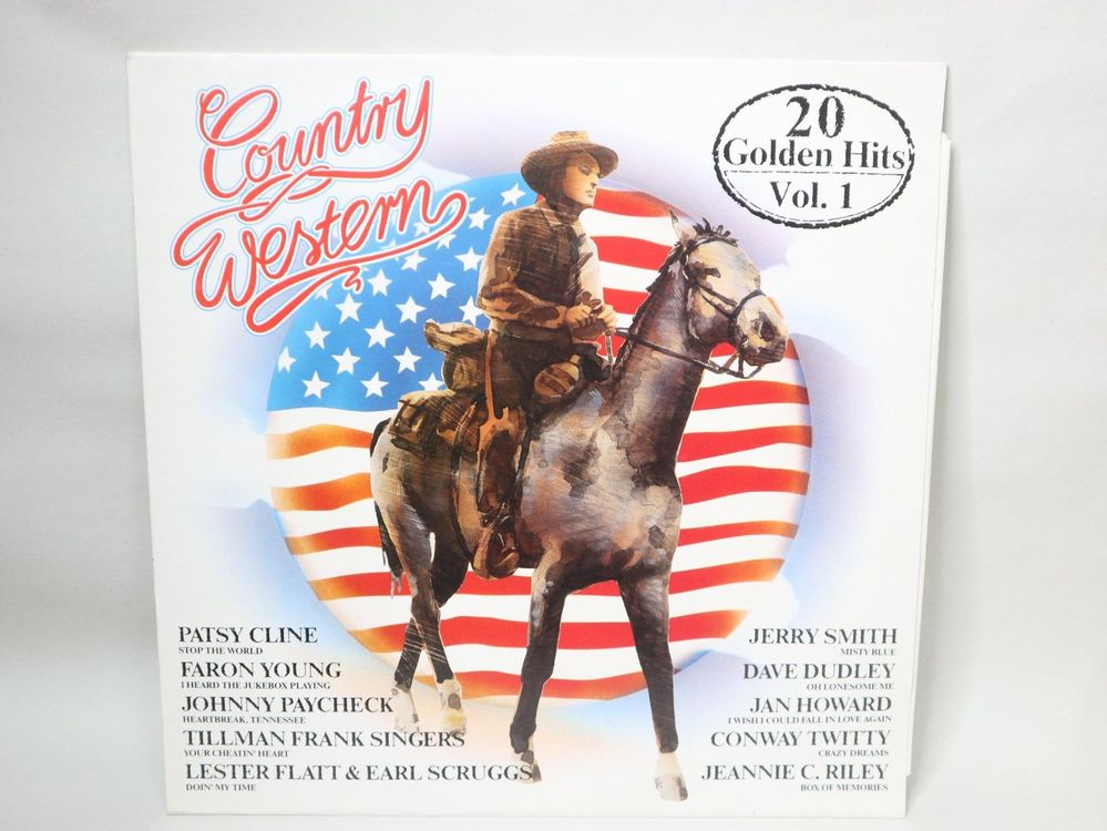 Vinyl LP Country Parsy Cline,Johnny Cash,Dave Dudley,Campbel 1