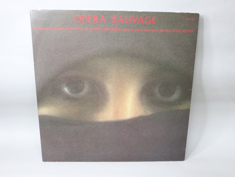 Vinyl LP Vangelis Opera Sauvage Electronic Soundtrack Filmmu 1