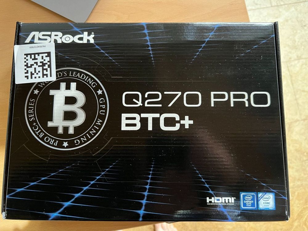 Mainboard - AsRock Q270 Pro BTC+ | Kaufen auf Ricardo