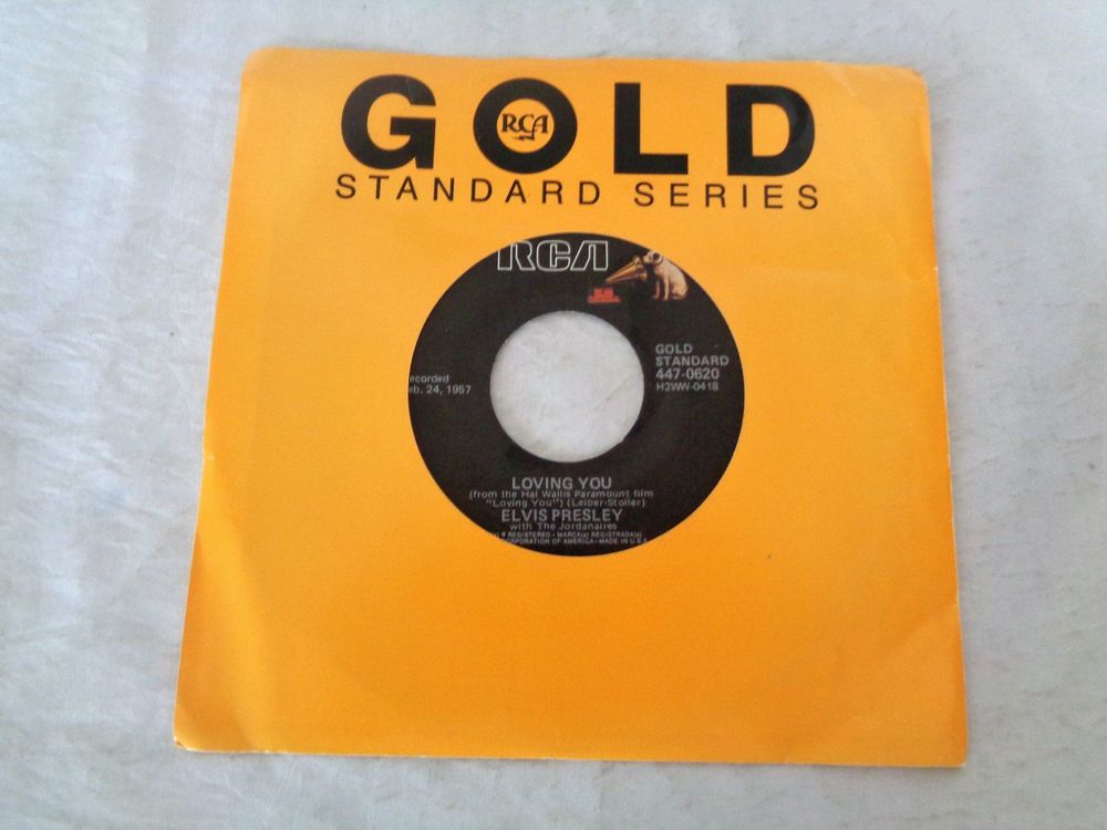 Elvis Presley - Teddy Bear / Single USA ab Fr. 4.- 1