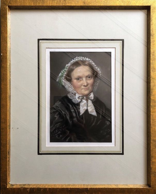 Auguste Ludwig, Porträt 1860 Kaufen auf Ricardo