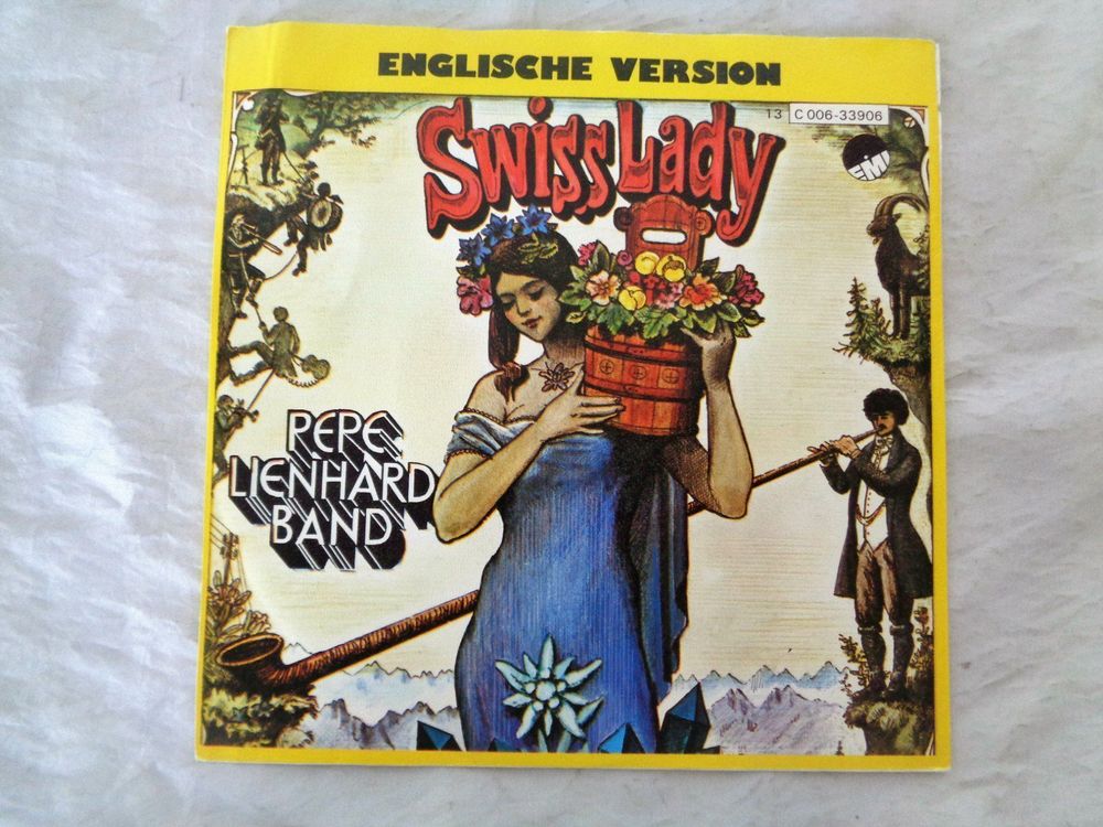 Pepe Lienhard Band - Swiss Lady / Englische Version Single 1