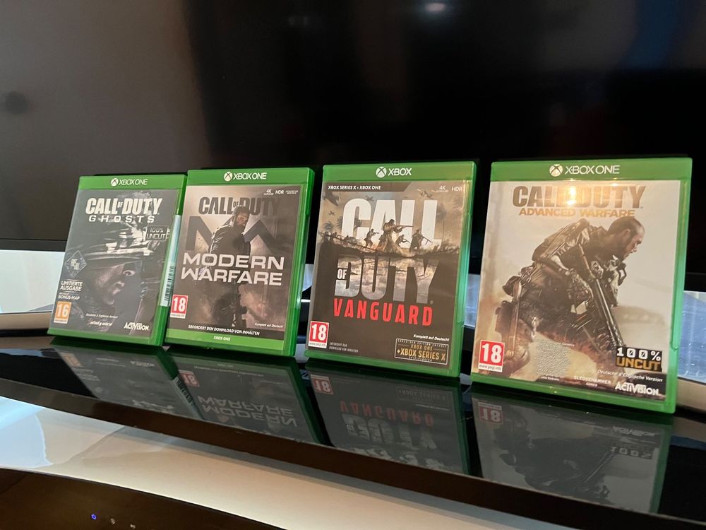4x Call of Duty inkl. Vanguard, Series X & One Kaufen auf Ricardo