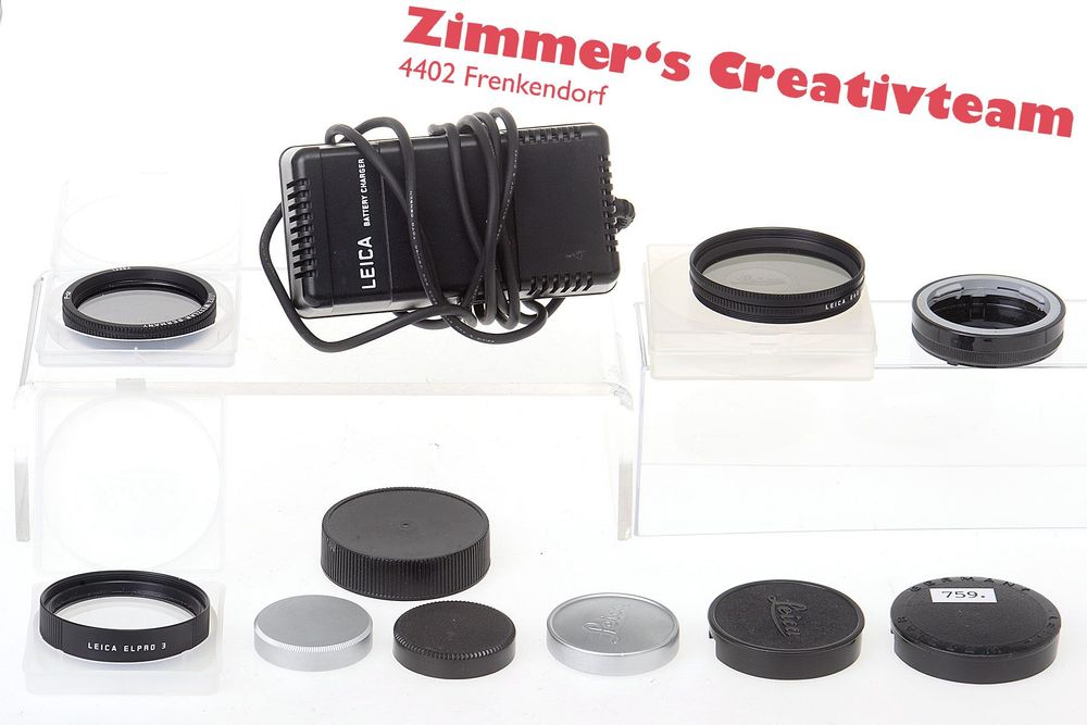 Leica Filter, Deckel, Kleinteile 1