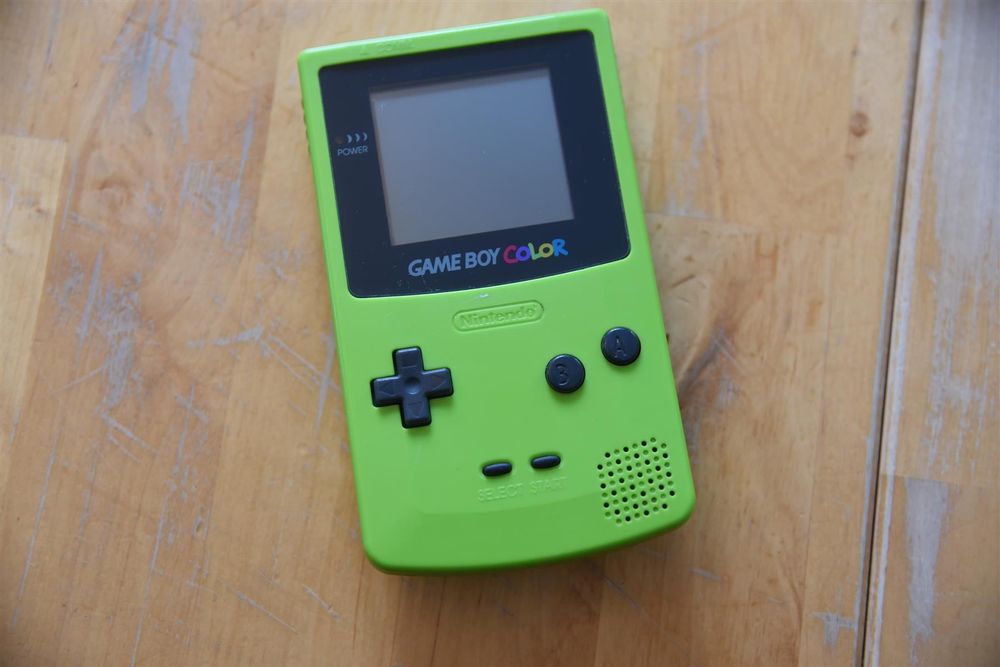 Game Boy Color Green (Defekt) 1