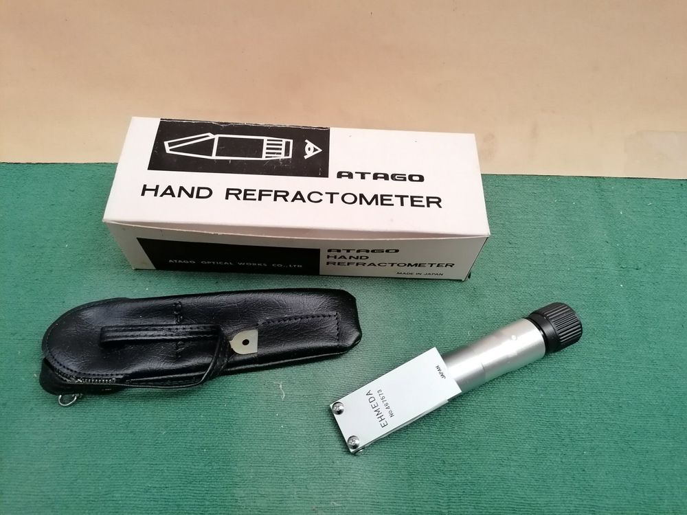REFRACTOMETER "Atago" Made in Japan" Kaufen auf Ricardo