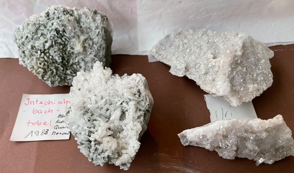 4 Mineralen aus der Schweiz Uri 1