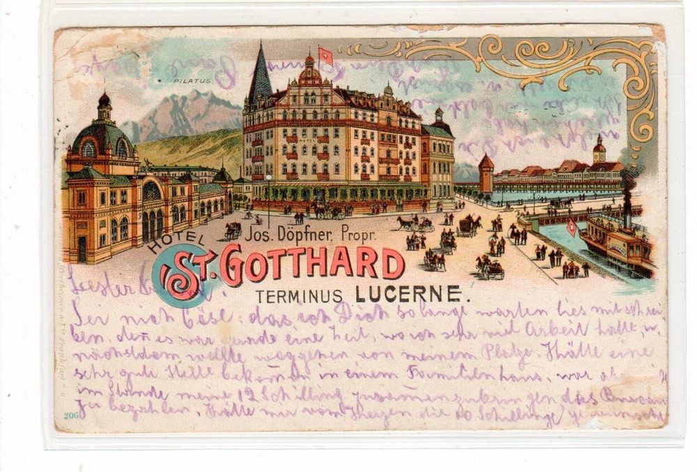 Hotel St. Gotthard Terminus Luzern 1