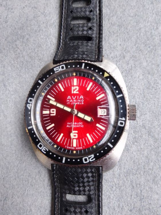 Vintage Herrenuhr / AVIA Marino 17 Jewels / swiss made | Comprare su Ricardo