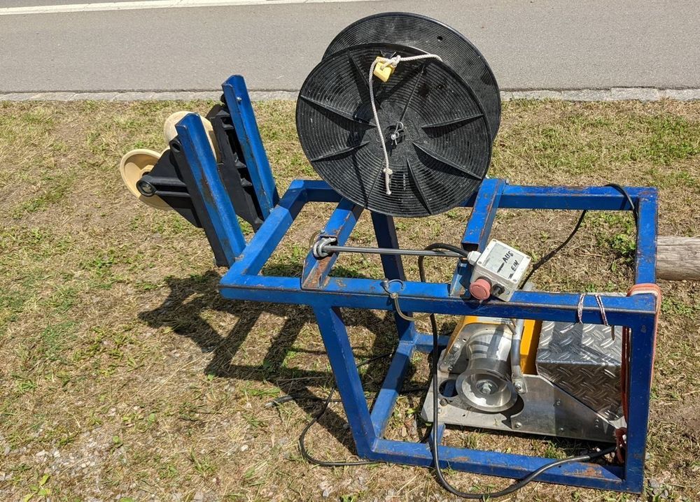 Elektrische Seilwinde 230V - Kraftpaket Für 250kg Mit Fernbedienung