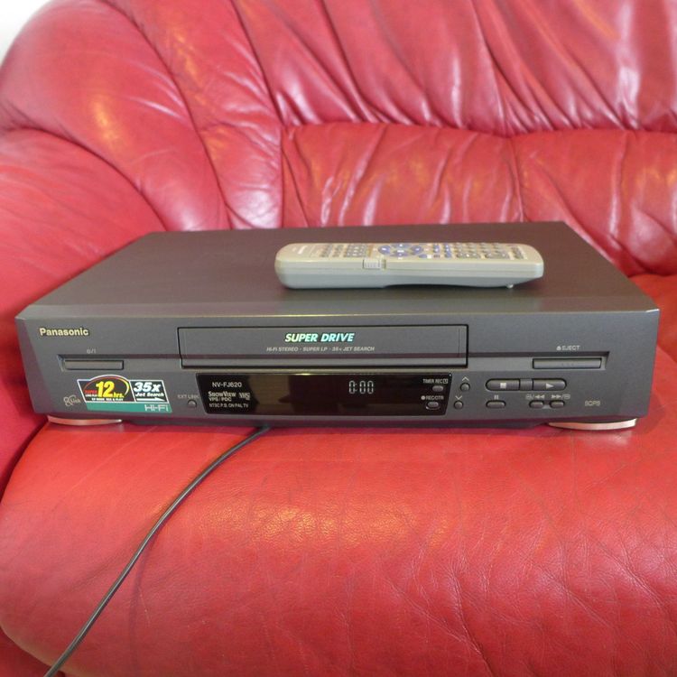 Magnétoscope Panasonic NV-FJ620 - Occasion - Lecture Cassettes VHS