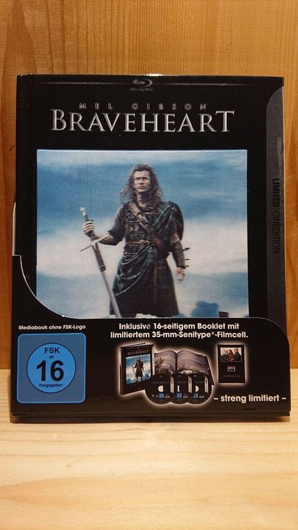BRAVEHEART Limited Cinedition Blu-Ray 1