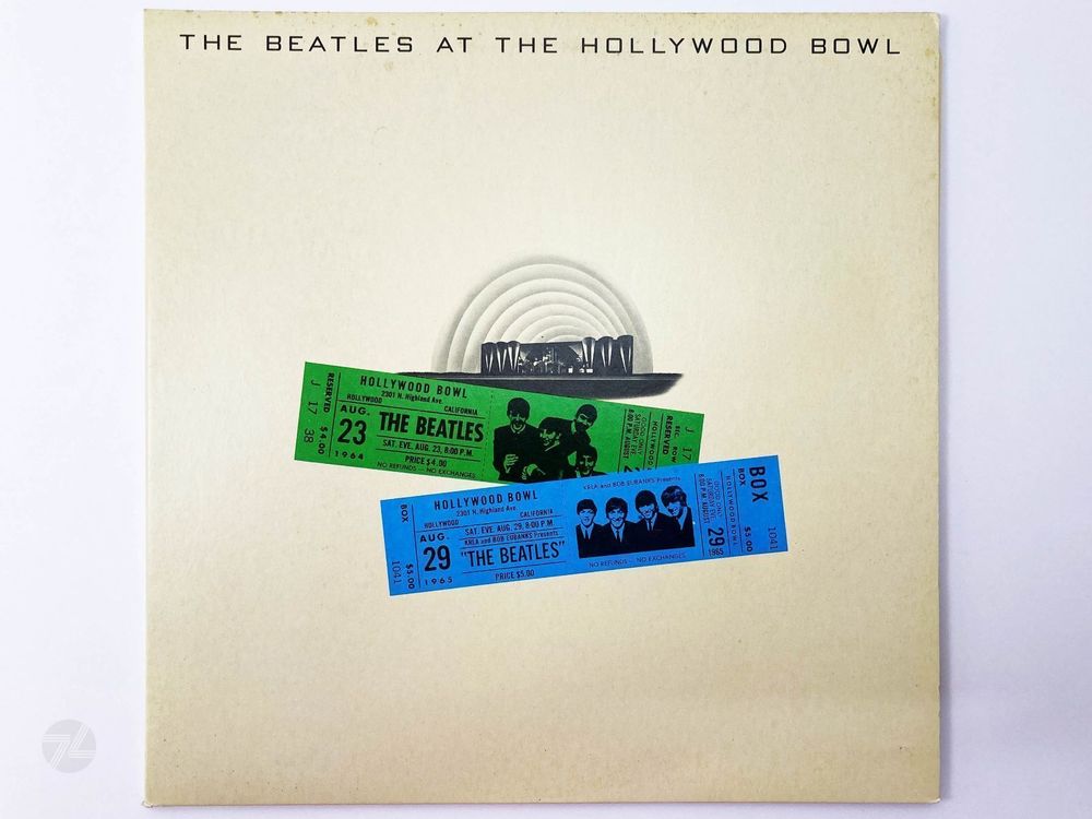 Beatles Live at the Hollywood Bowl Vinyl Parlophone Italien 1