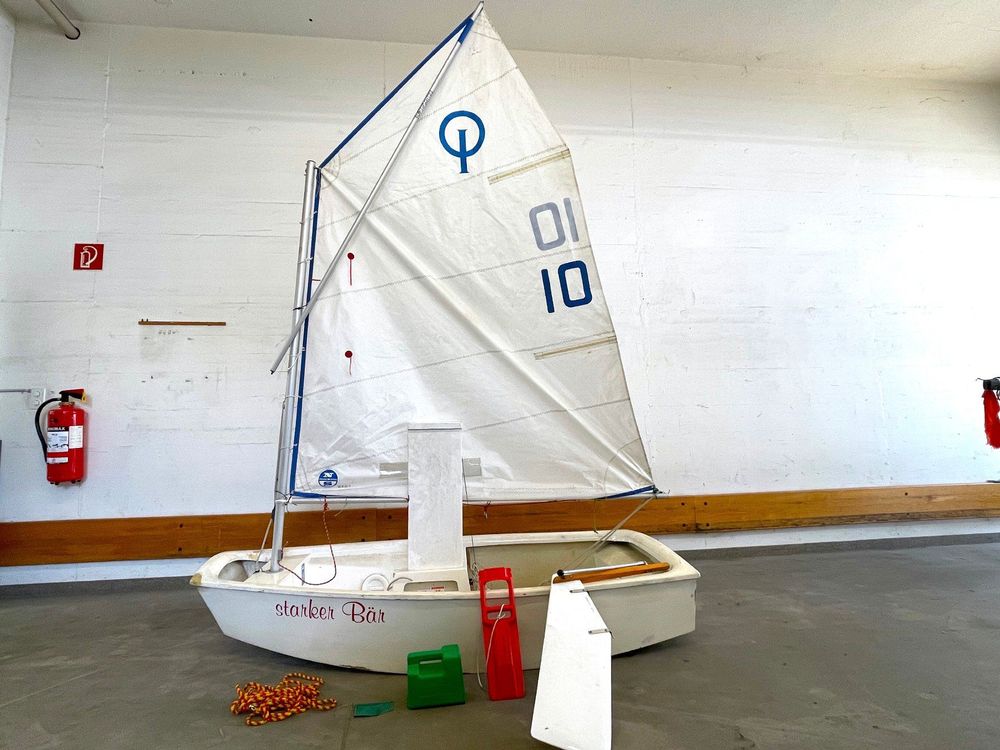 Segelboot, Optimist, Segelboot für Kinder | Acheter sur Ricardo