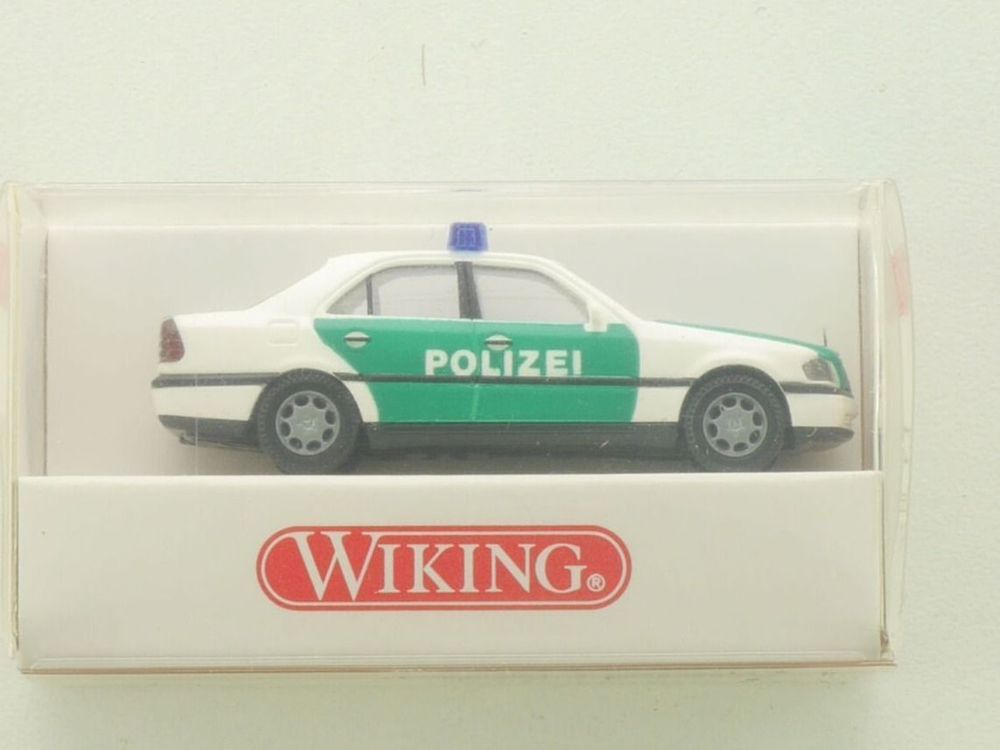 TOP Wiking Mercedes C 200 grün-weiß Polizei in OVP 