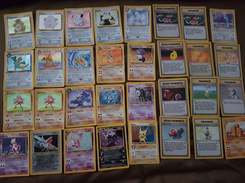 1 generation pokemon karten