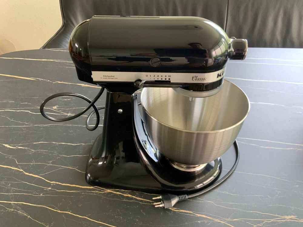KitchenAid Classic Schwarz Küchenmaschine Kaufen auf Ricardo