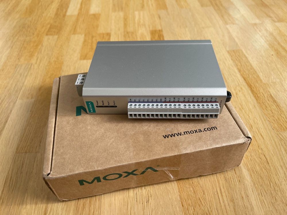 NEU MOXA ioLogik E1214 I/O Module 6 DI, NP 250Fr ethernet | Kaufen auf ...