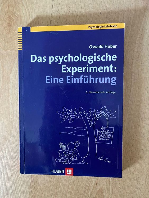 huber das psychologische experiment