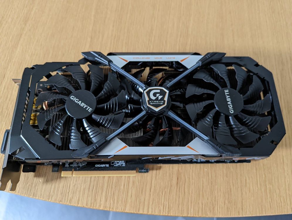 GIGABYTE Grafikkarte GeForce GTX 1080 | Kaufen auf Ricardo