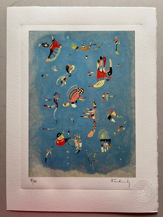 Wassily Kandinsky « Azul Celeste » 16/150 1