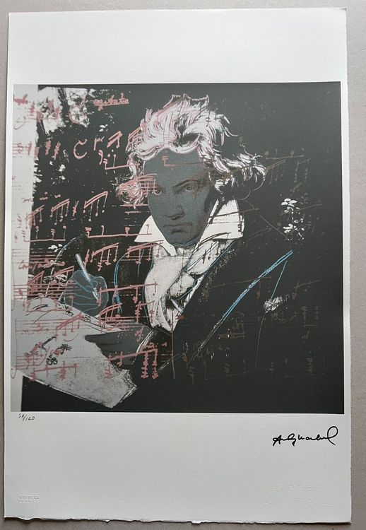 Andy Warhol « Beethoven » 56/100 1