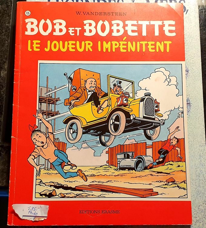 Bob et Bobette N°135 - Le Joueur Impenitent (Buch - FR 1975) 1