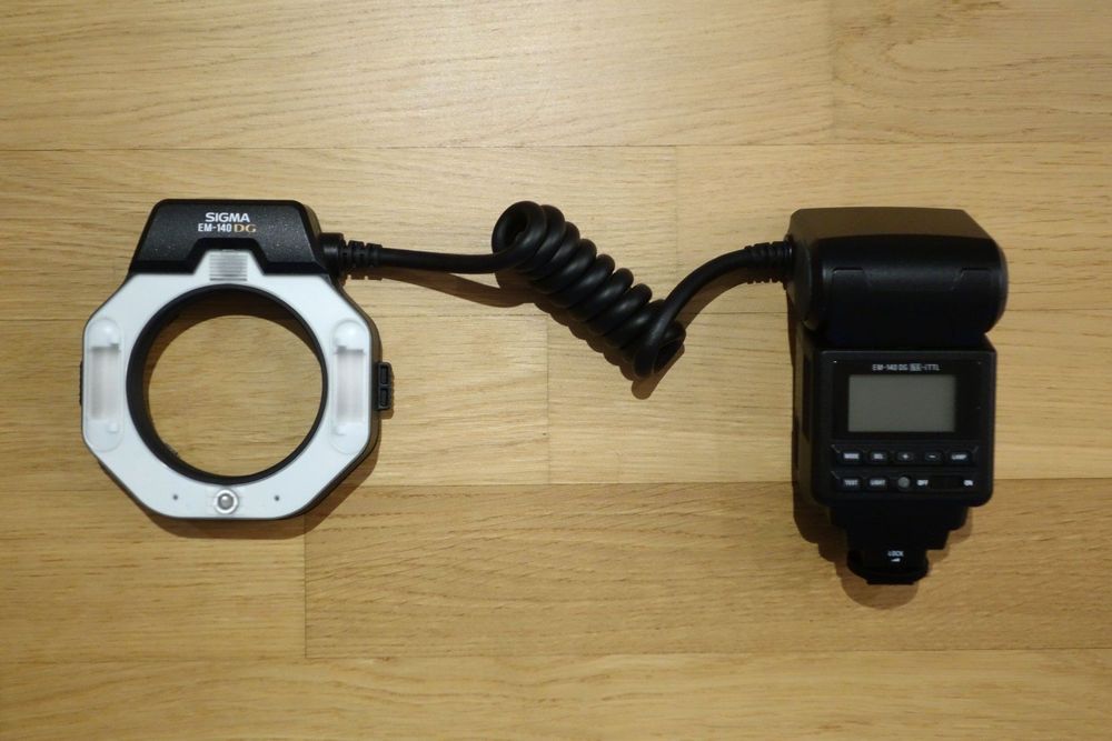 Ringblitz Macro Flash EM140 DG von Sigma Acheter sur Ricardo