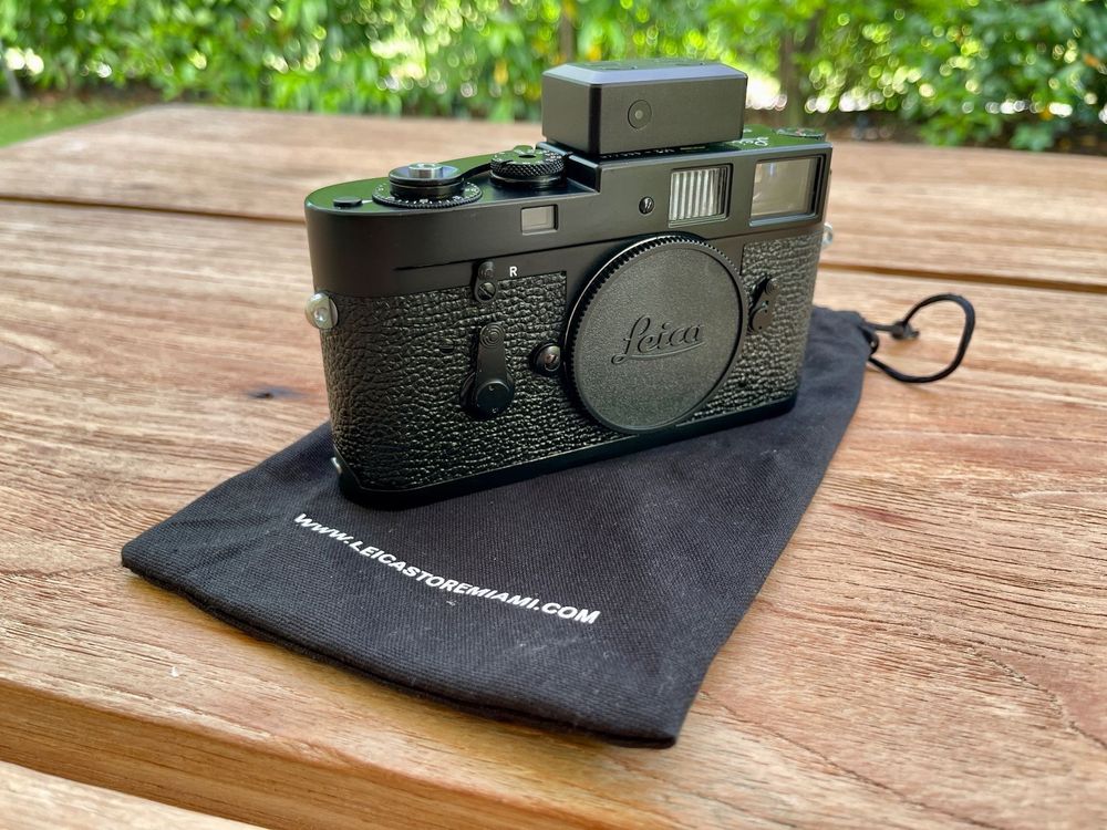 Leica M2 black painted & light meter Kaufen auf Ricardo