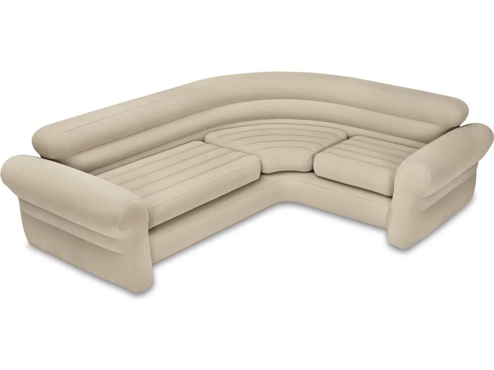 Надувной диван intex corner sofa