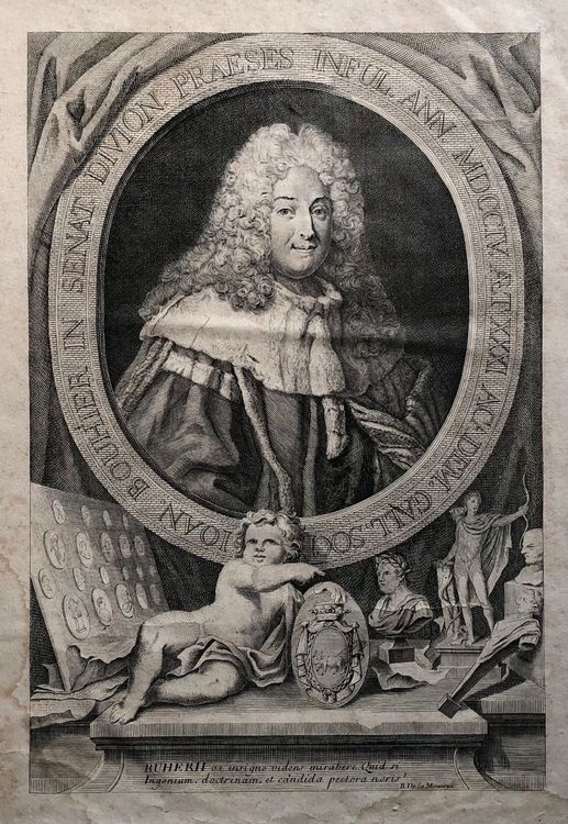 !! Ab 1. !! Porträt von Jean Bouhier Stich Kaufen auf Ricardo