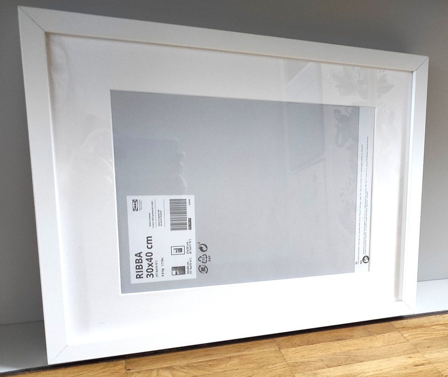 Ikea Ribba Bilderrahmen 30 X 40 Cm NEUWERTIG | Kaufen Auf Ricardo