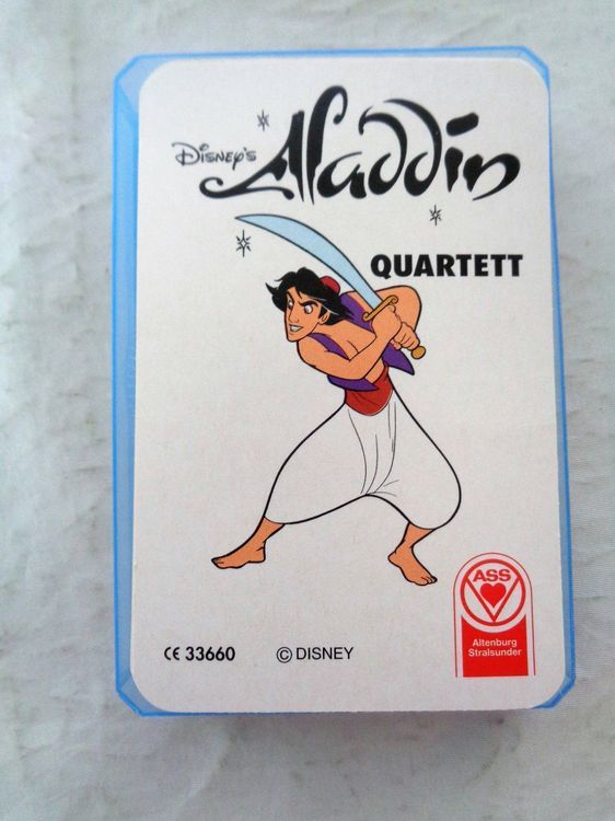 Walt Disney Quartett - Aladdin / 1 Karte fehlt = 31 Karten | Comprare