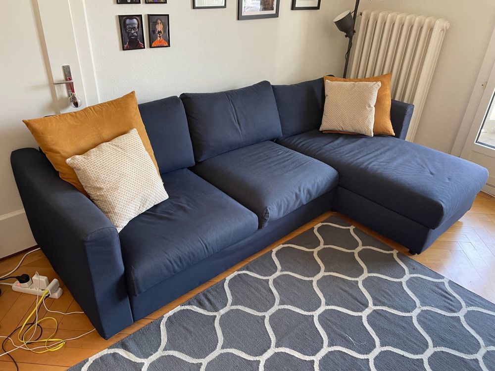 Ikea VIMLE 3seat sofabed with chaise longue Kaufen auf Ricardo