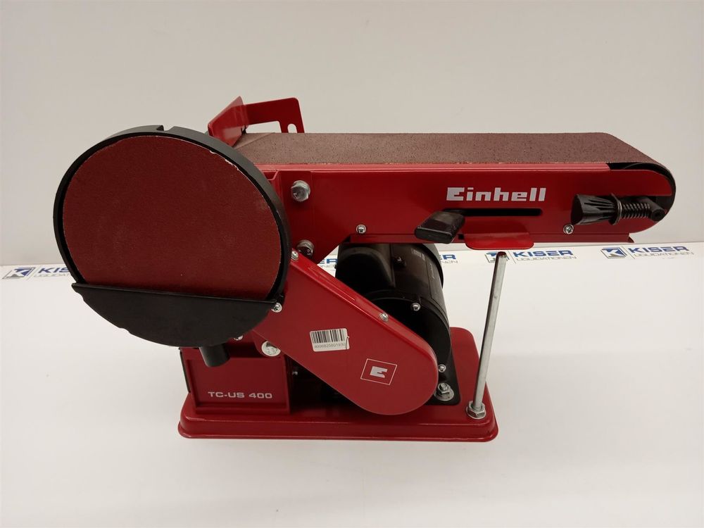 band tellerschleifer einhell