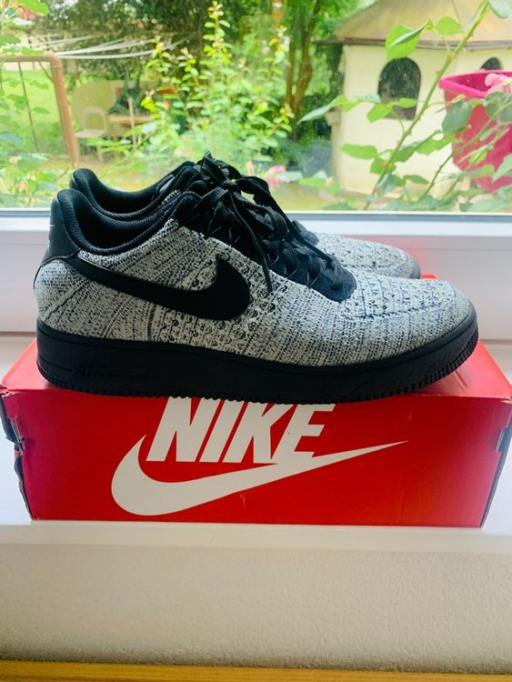 air force flyknit oreo